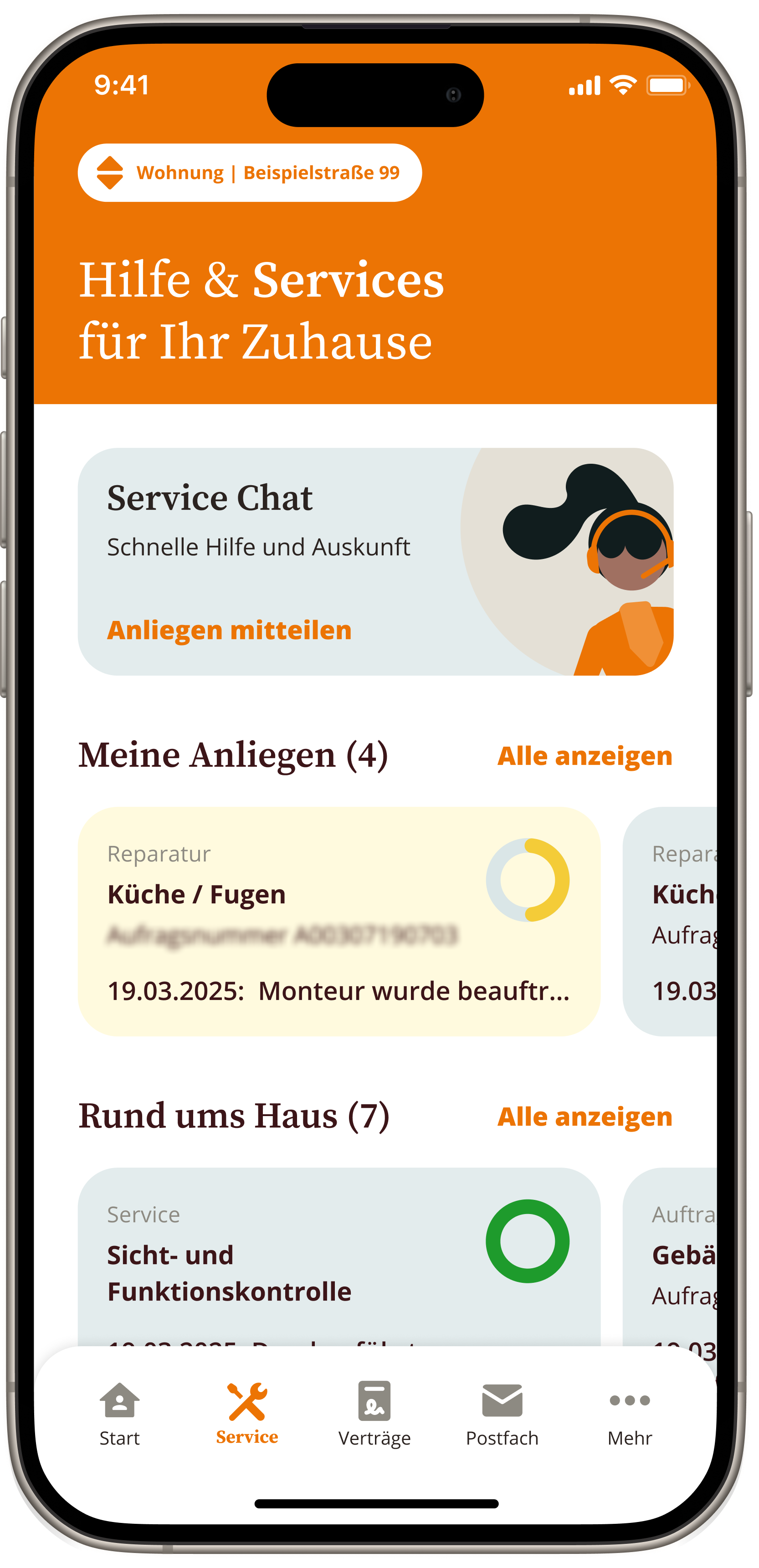 App Ansicht