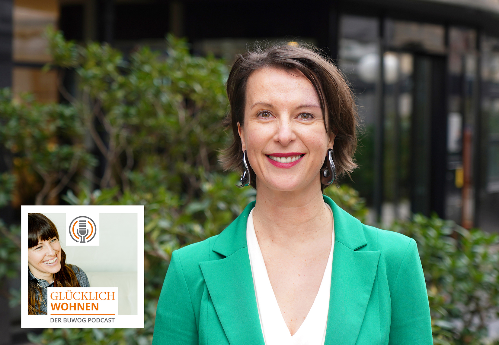 Anne Tischer von FRAUEN !N FÜHRUNG ist zum Start der 7. Podcast-Staffel zu Gast. Foto: BUWOG / Torsten Hahn